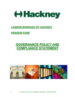 Icon for Governance Policy and Compliance Statement - September 2008