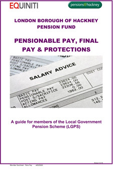 Icon for Pensionable Pay Final Pay and Protections